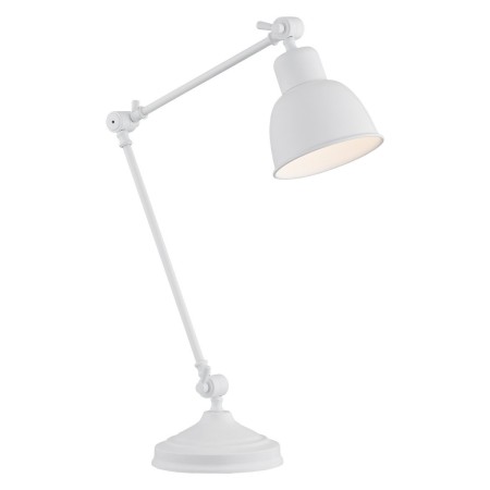 Biała lampa biurkowa Argon EUFRAT 3194