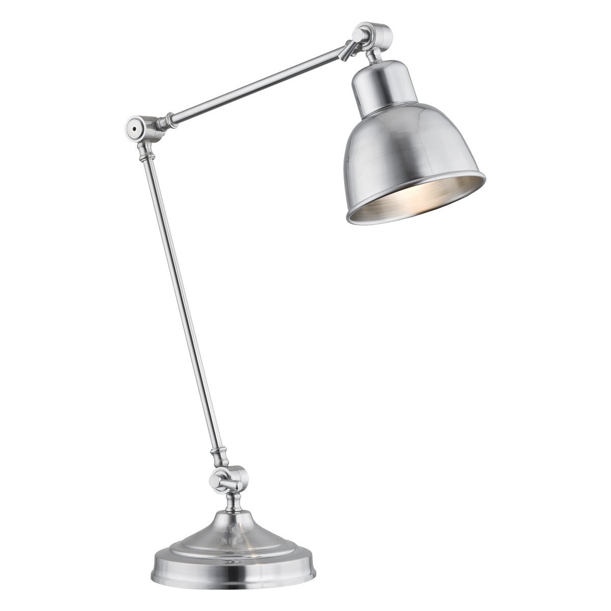 Chromowana lampa biurkowa Argon EUFRAT 3196