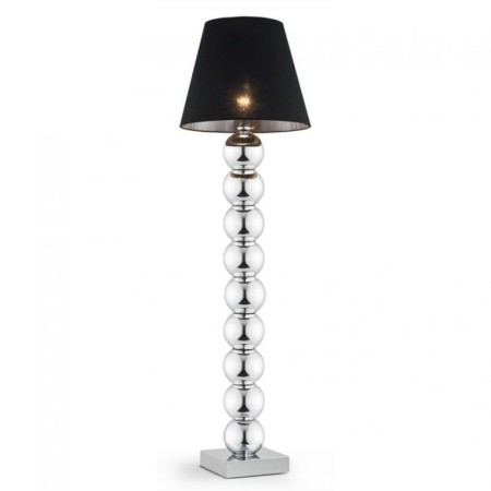 Czarna lampa podłogowa Argon FUDŻI3657