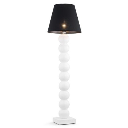 Biała lampa podłogowa Argon FUDŻI3658