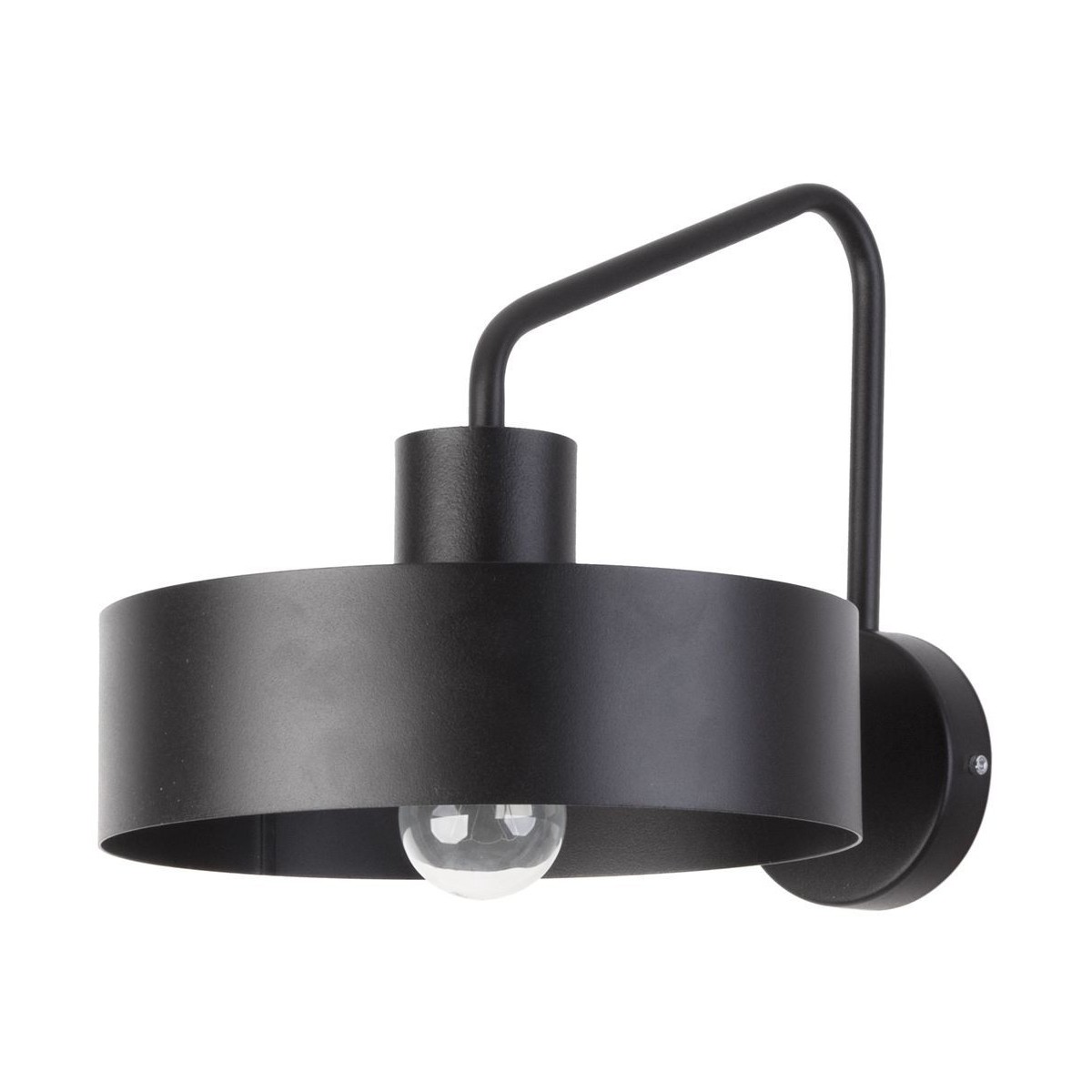 czarny, metalowy kinkiet Sigma Jumbo 31535