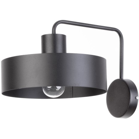 czarny, metalowy kinkiet Sigma Vasco 31555