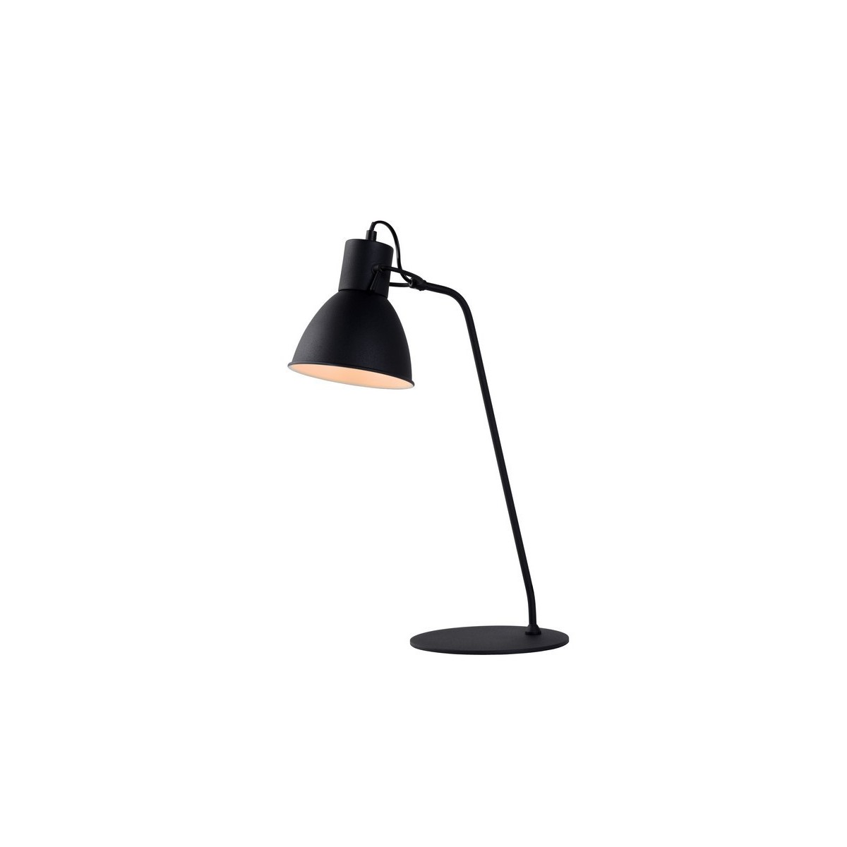 Lucide 03617/01/30 SHADI - Lampa biurkowa - 20 cm - 1xE14 - Czarna