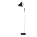 Lucide 03717/01/30 SHADI - Lampa podłogowa do czytania - 1xE27 - Czarna