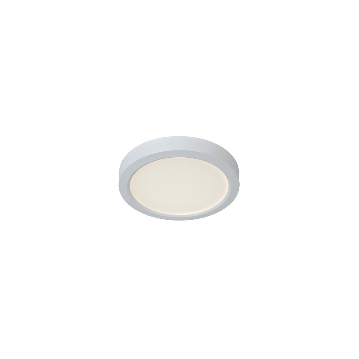 Lucide 07105/18/31 TENDO-LED - Lampa sufitowa wpuszczana - 22 cm - LED - 1x18W 3000K - Biała