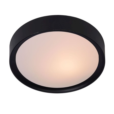 Lucide 08109/01/30 LEX - Lampa sufitowa wpuszczana - 25 cm - 1xE27 - Czarna