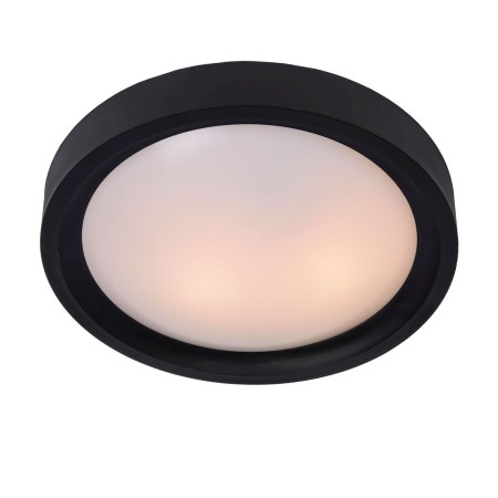 Lucide 08109/02/30 LEX - Lampa sufitowa wpuszczana - 33 cm - 2xE27 - Czarna
