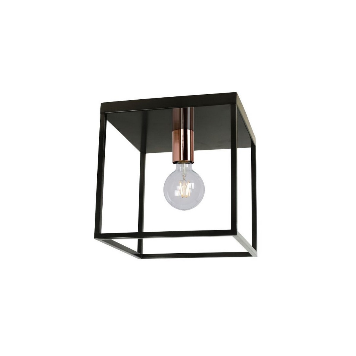 Lucide 08124/01/30 ARTHUR - Lampa sufitowa wpuszczana - 1xE27 - Czarny