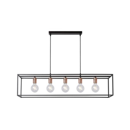 Lucide 08424/05/30 ARTHUR - Lampa wisząca - 5xE27 - Czarna
