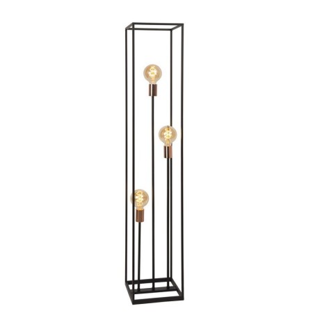 Lucide 08724/03/30 ARTHUR - Lampa podłogowa - 3xE27 - Czarna