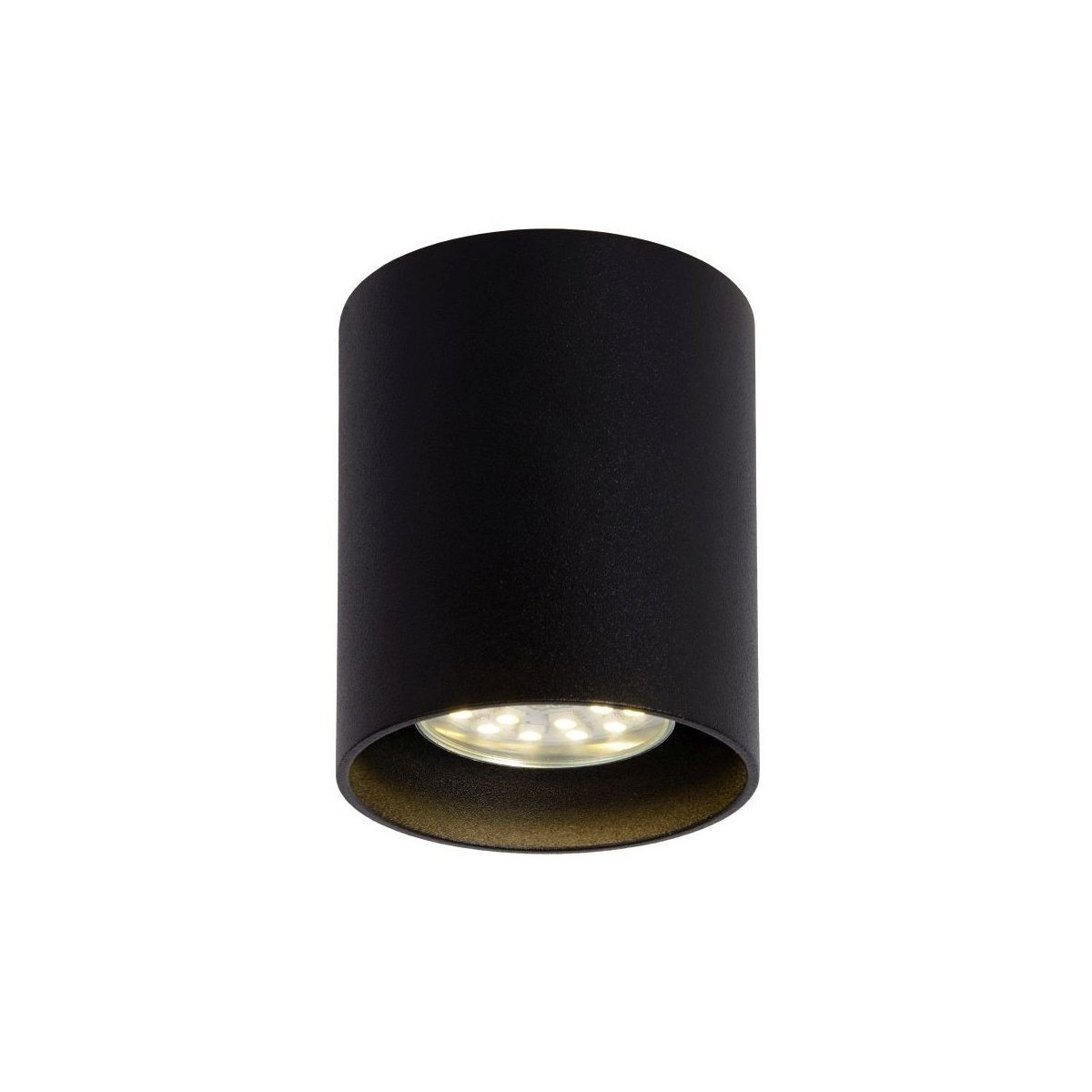 Lucide 09100/01/30 BODI - Reflektor sufitowy - 8 cm - 1xGU10 - Czarny