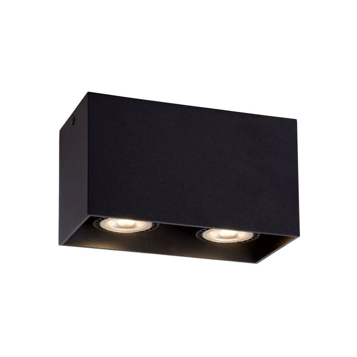 Lucide 09101/02/30 BODI - Reflektor sufitowy - 2xGU10 - Czarny