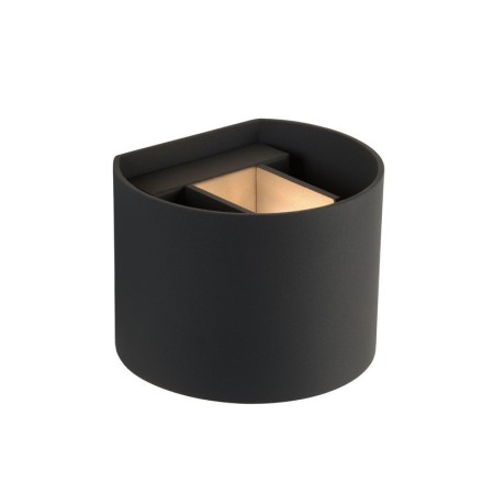 Lucide 09218/04/36 XIO - Kinkiet - LED ściemnialny - G9 - 1x3.5W 2700K - Regulowany kąt świecenia - Szary