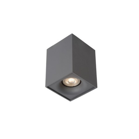 Lucide 09913/05/36 BENTOO-LED - Reflektor sufitowy - LED ściemnialny - GU10 - 1x5W 3000K - szary