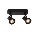 Lucide 11903/10/30 JASTER-LED - Reflektor sufitowy - LED - GU10 - 2x5W 2700K - Czarny