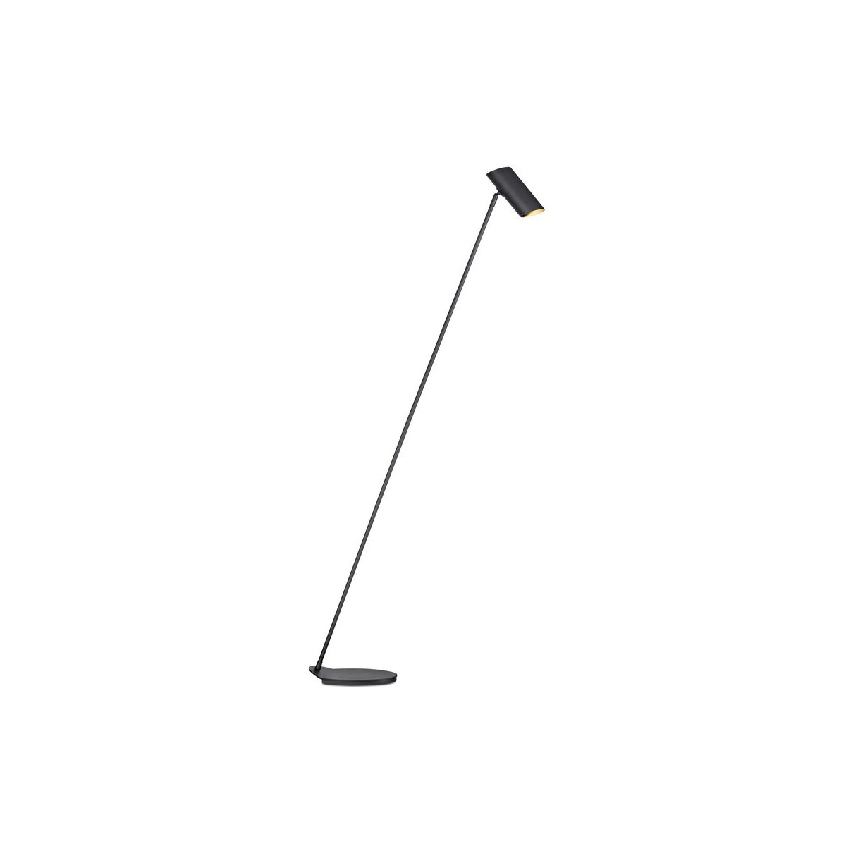 Lucide 19700/01/30 HESTER - Lampa podłogowa do czytania - 1xGU10 - Antracyt