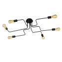 Lucide 21112/06/30 LESTER - Lampa sufitowa wpuszczana - 6xE27 - Czarna