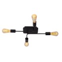 Lucide 21118/04/30 LESTER - Lampa sufitowa wpuszczana - 4xE27 - Czarna