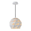 Lucide 21415/25/31 MALUNGA - Lampa wisząca - 25 cm - 1xE27 - Biała