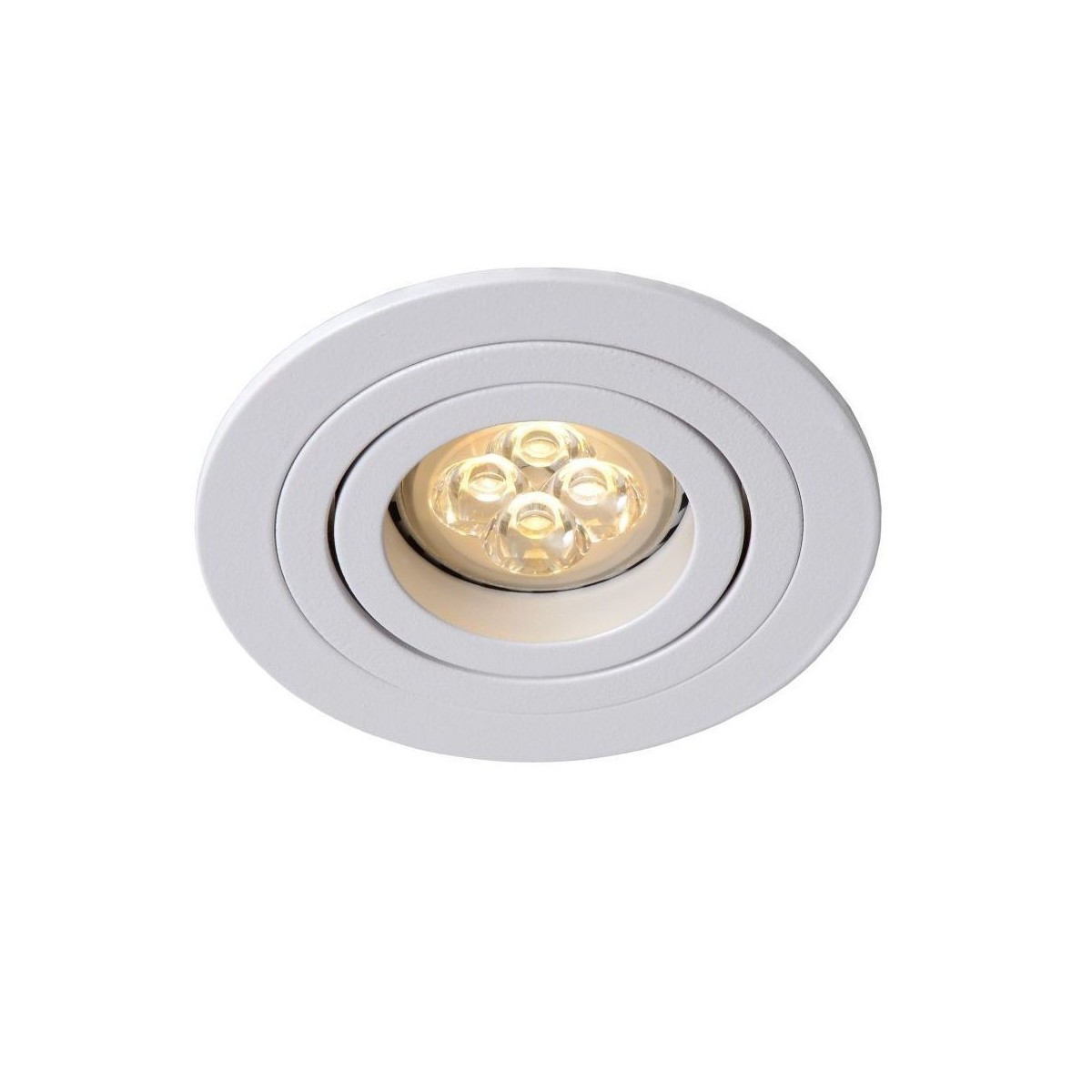 Lucide 22954/01/31 TUBE - Reflektor wpuszczany - 9.2 cm - 1xGU10 - Biały