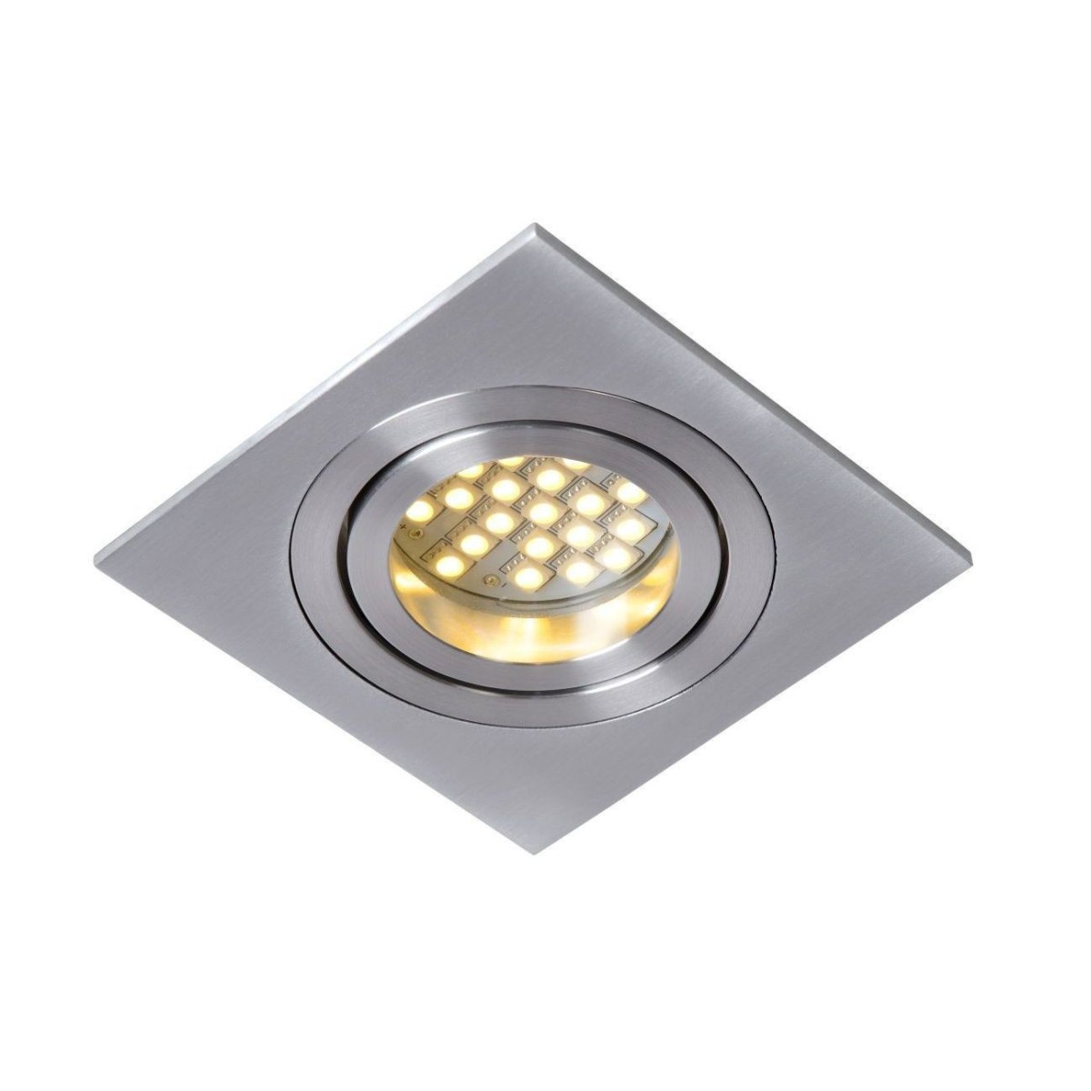 Lucide 22955/01/12 TUBE - Reflektor wpuszczany - 1xGU10 - Chrom satynowy