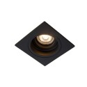Lucide 22959/01/30 EMBED - Reflektor wpuszczany - 1xGU10 - Czarny