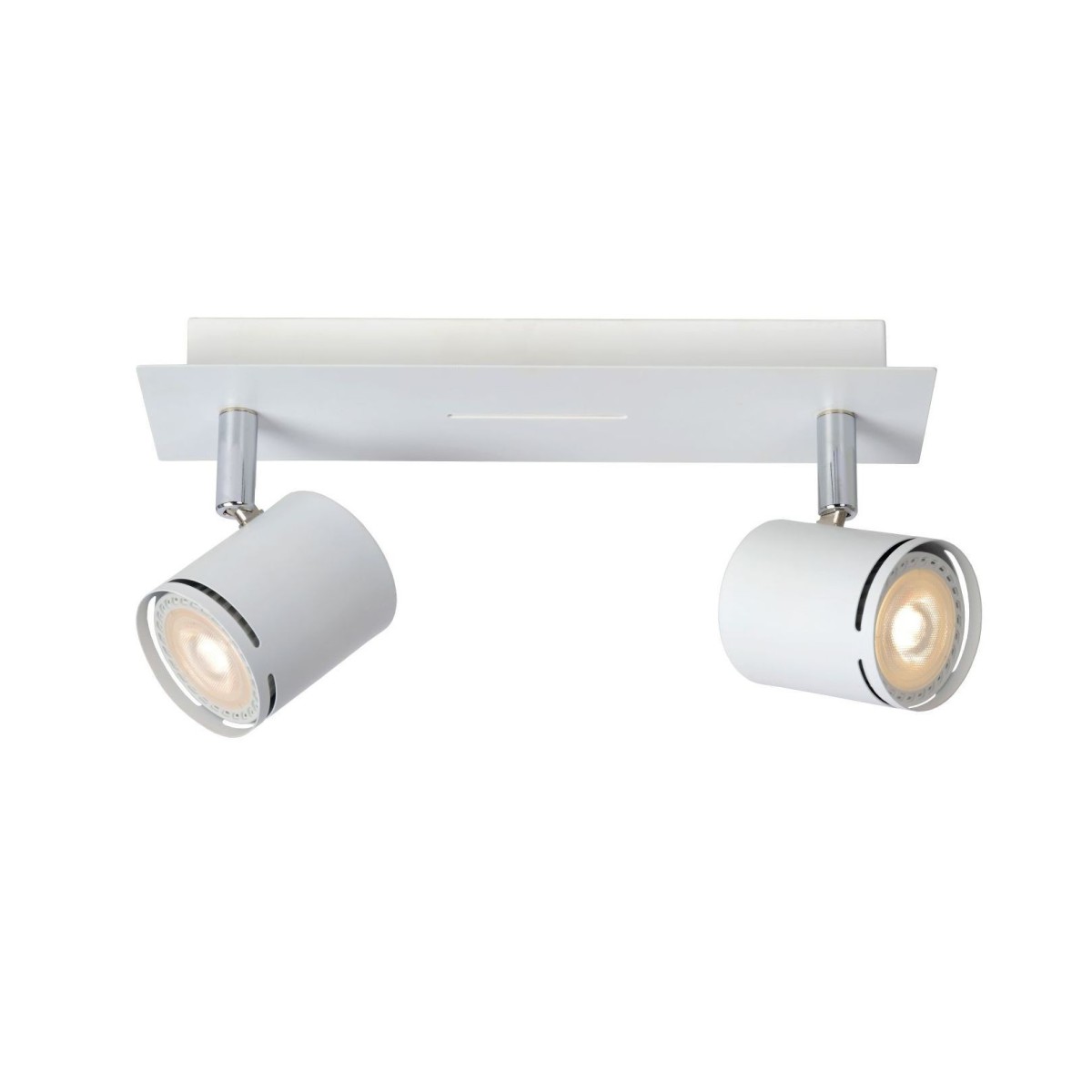 Lucide 26994/10/31 RILOU - Reflektor sufitowy - LED ściemnialny - GU10 - 2x5W 3000K - biały