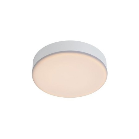 Lucide 28112/30/31 CERES-LED - Lampa sufitowa łazienkowa wpuszczana - 21.5 cm - Ściemniacz LED - 1x30W 3000K - IP44 - Biała