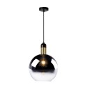 Lucide 34438/28/65 JULIUS - Lampa wisząca - 28 cm - 1xE27 - Szary dymny