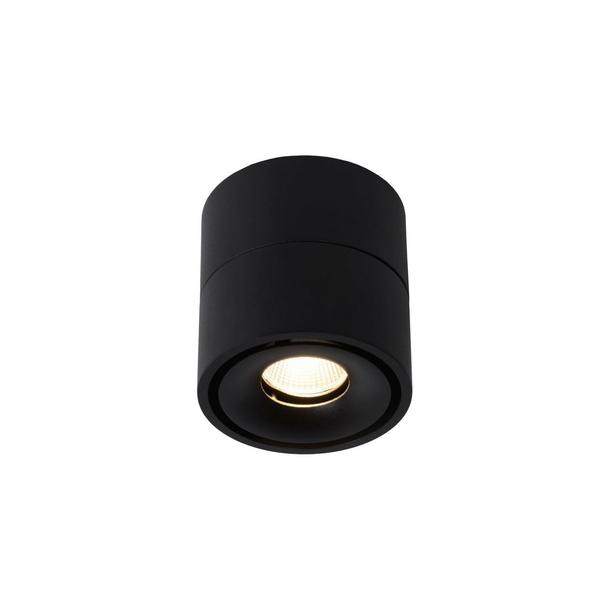 Lucide 35911/08/30 YUMIKO - Reflektor sufitowy - 7.8 cm - LED Dim. - 1x10W 2700K - Czarny