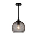 Lucide 43404/22/30 MESH - Lampa wisząca - 22 cm - 1xE27 - Czarny