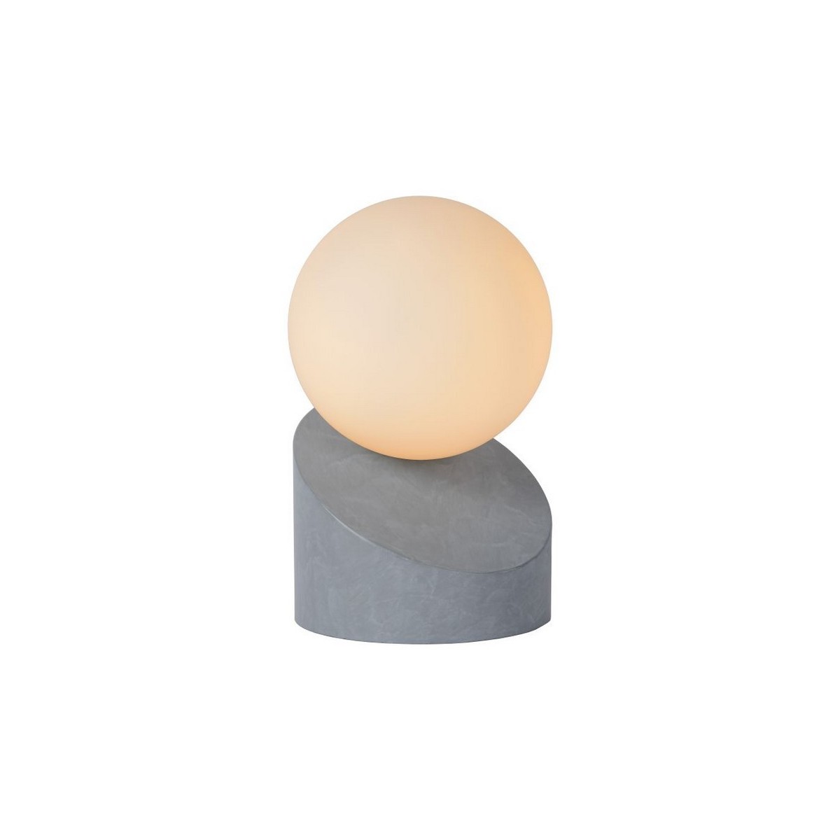 Lucide 45561/01/36 LEN - Lampa stołowa - 10 cm - 1xG9 - Szara
