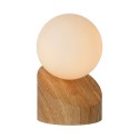 Lucide 45561/01/72 LEN - Lampa stołowa - 10 cm - 1xG9 - Jasne drewno