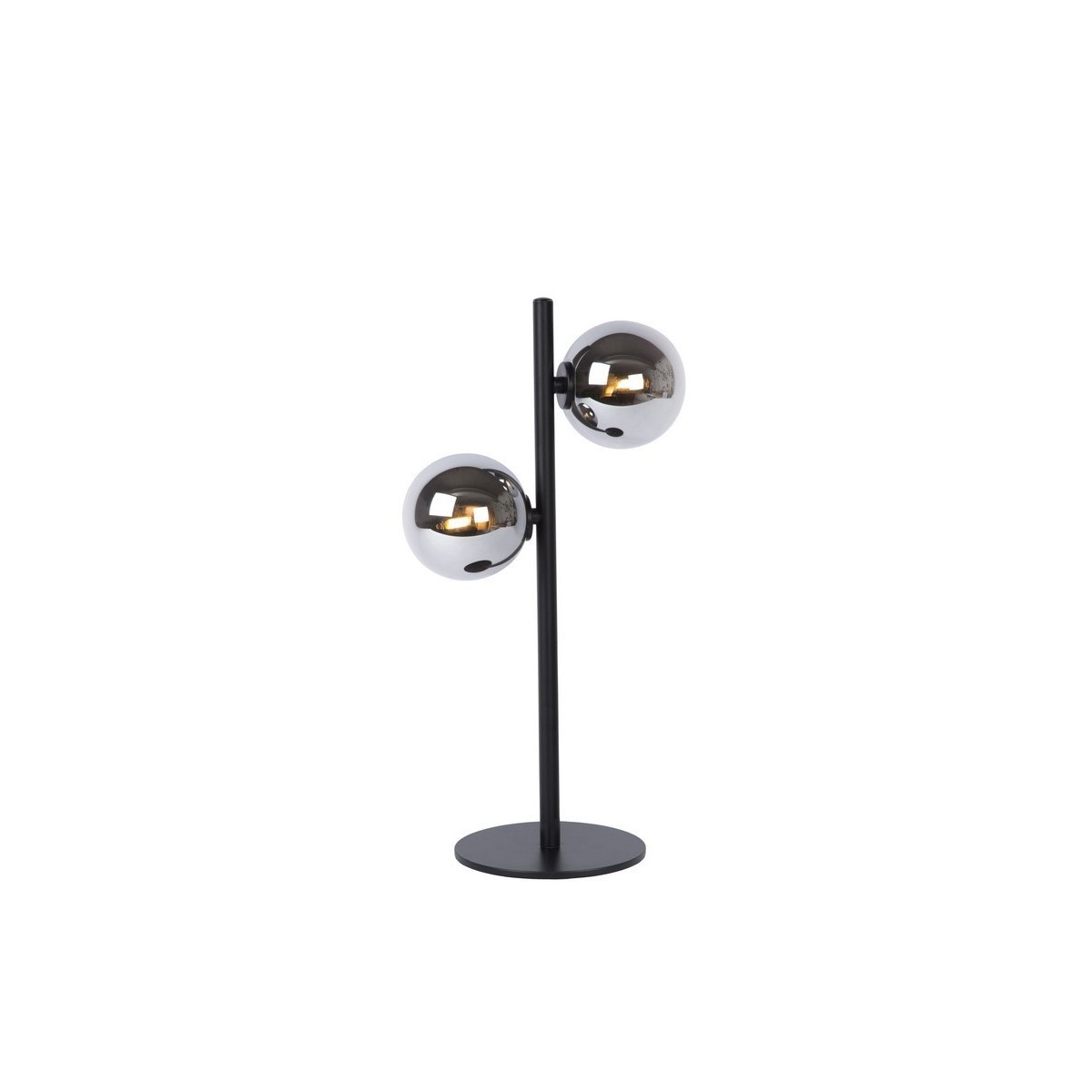 Lucide 45574/02/30 TYCHO - Lampa stołowa - 2xG9 - Czarna