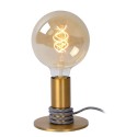 Lucide 45576/01/02 MARIT - Lampa stołowa - 1xE27 - Matowe złoto - Mosiądz