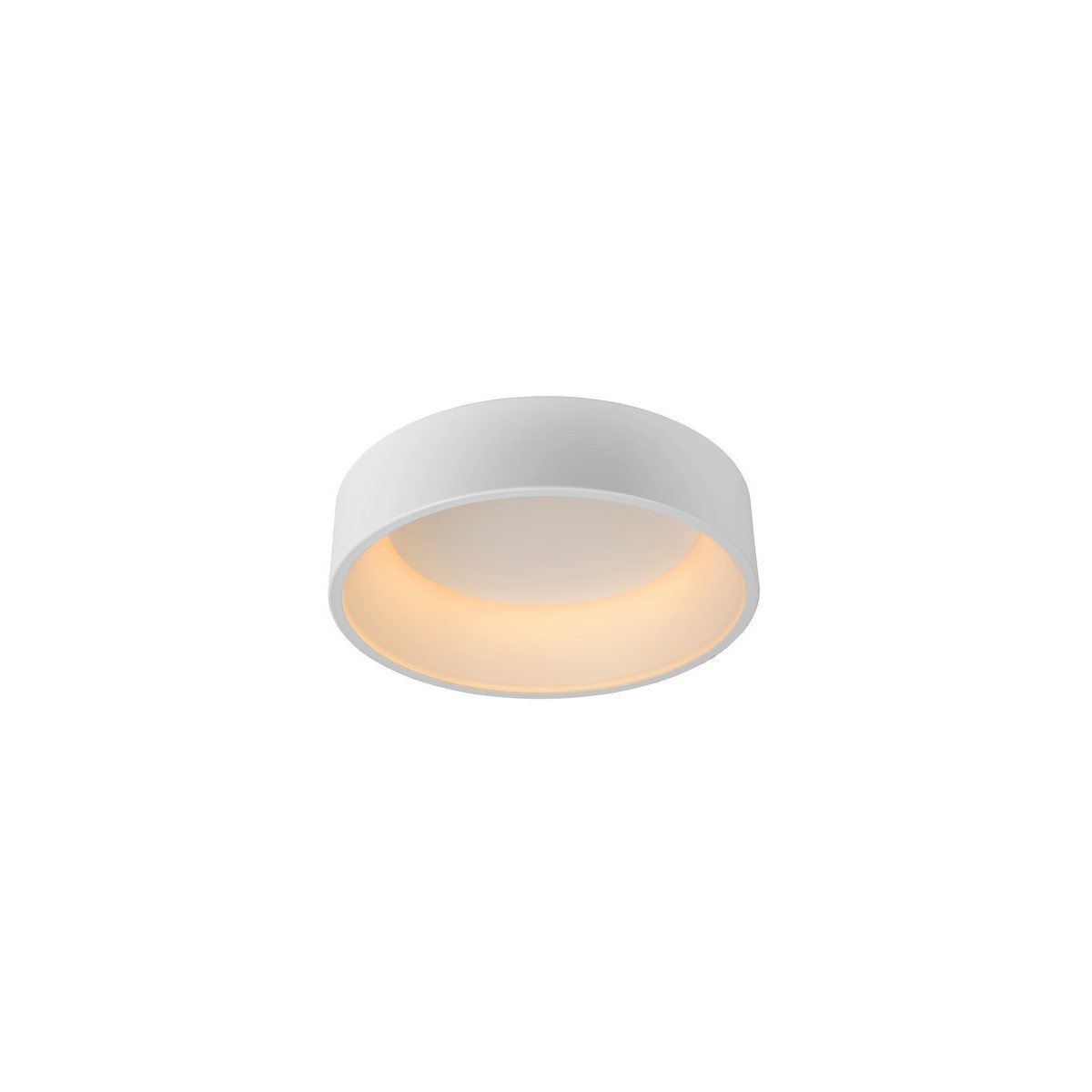 Lucide 46100/32/31 TALOWE LED - Lampa sufitowa wpuszczana - 45.5 cm - Ściemniacz LED - 1x30W 3000K - Biały