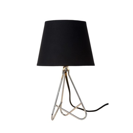 Lucide 47500/81/11 GITTA - Lampa stołowa - 17 cm - 1xE14 - Chrom
