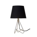 Lucide 47500/81/11 GITTA - Lampa stołowa - 17 cm - 1xE14 - Chrom