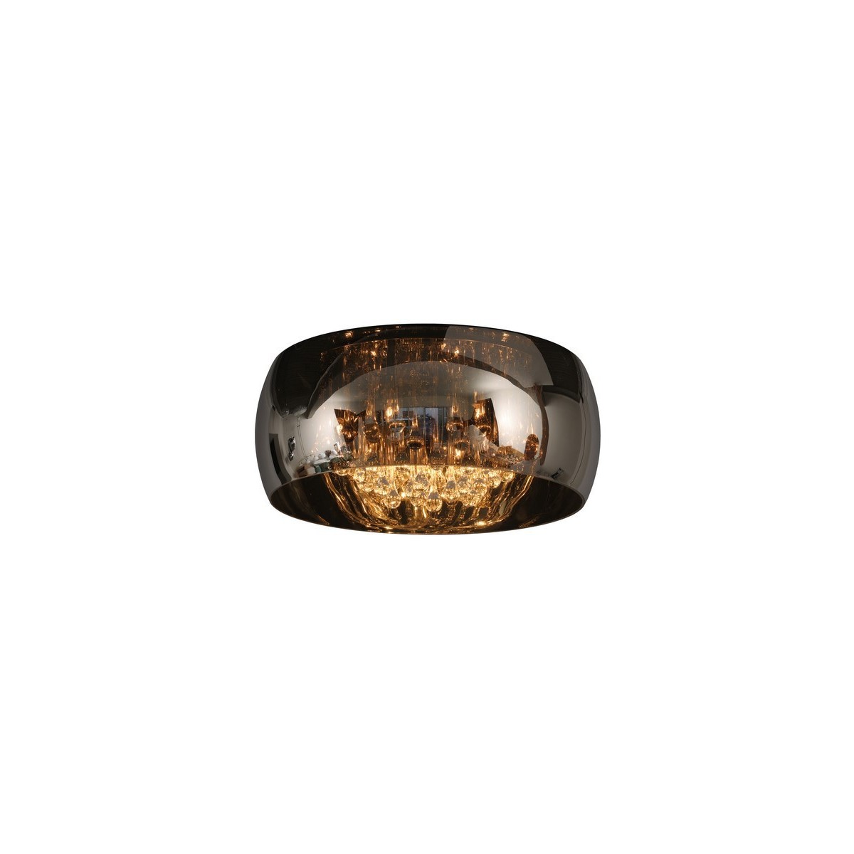 Lucide 70163/06/11 PEARL - Lampa sufitowa wpuszczana - 50 cm - 6xG9 - Chrom