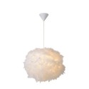 Lucide 71367/50/31 GOOSY SOFT - Lampa wisząca - 50 cm - 1xE27 - Biała
