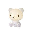 Lucide 71590/03/31 DODO BEAR - Lampa stołowa dziecięca - LED 3 StepDim - 1x3W 4000K - Biała