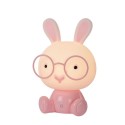 Lucide 71591/03/66 DODO RABBIT - Lampa stołowa dziecięca - LED 3 StepDim - 1x3W 4000K - Różowa
