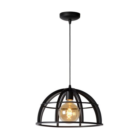 Lucide 76464/01/30 DIKRA - Lampa wisząca - 40 cm - 1xE27 - Czarna