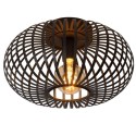 Lucide 78174/40/30 MANUELA - Lampa sufitowa wpuszczana - 39.5 cm - 1xE27 - Czarny