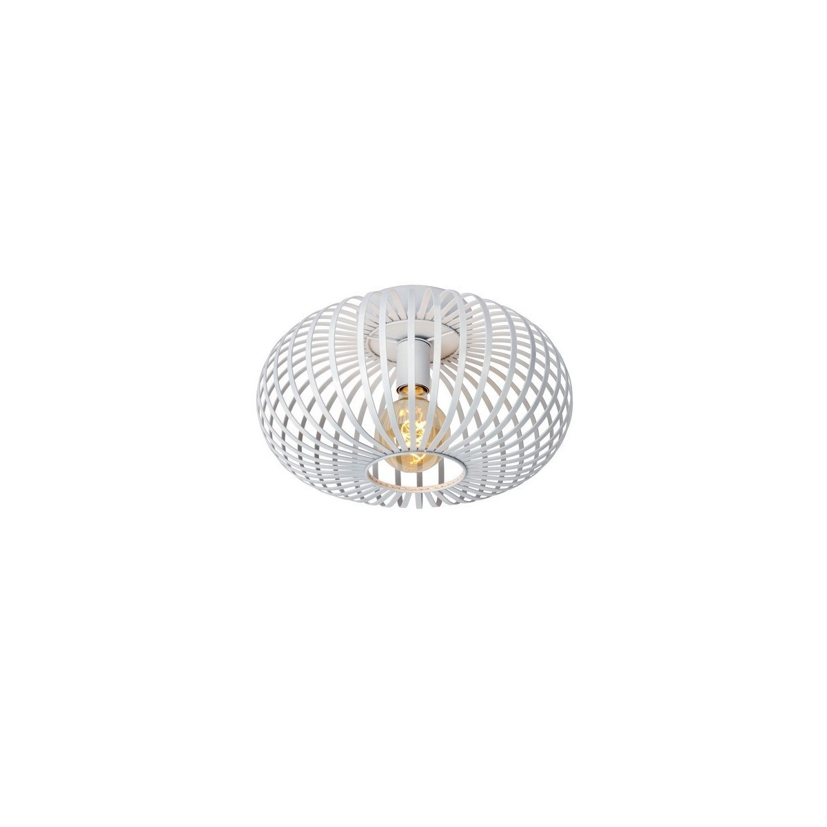 Lucide 78174/40/31 MANUELA - Lampa sufitowa wpuszczana - 39.5 cm - 1xE27 - Biała