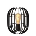 Lucide 78599/01/30 REDA - Lampa stołowa - 22 cm - 1xE27 - Czarna