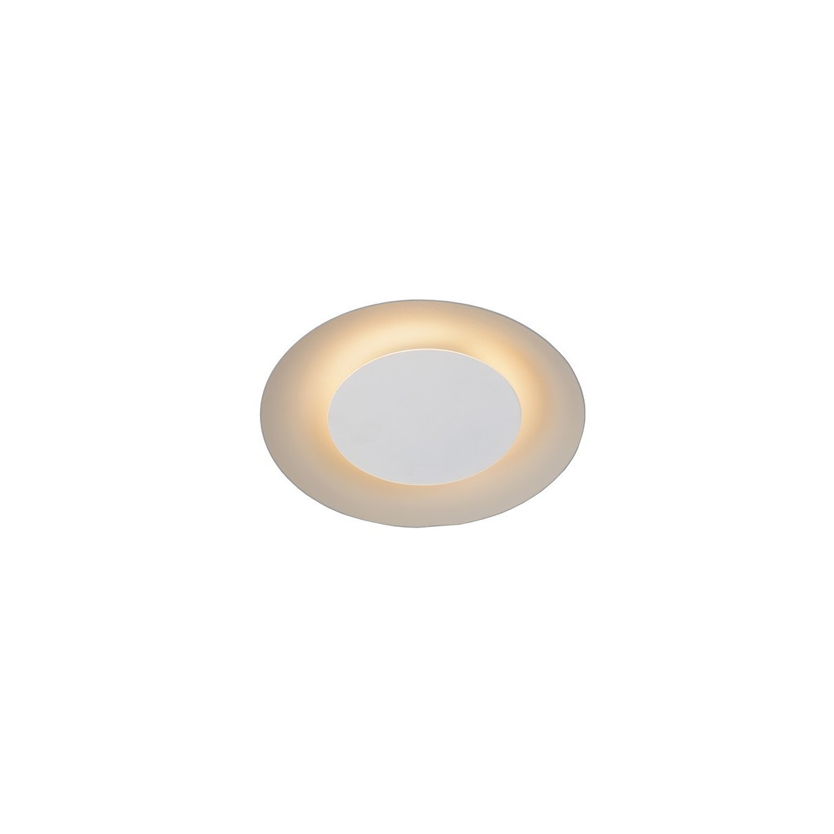 Lucide 79177/06/31 FOSKAL - Lampa sufitowa wpuszczana - 21.5 cm - LED - 1x6W 2700K - Biała