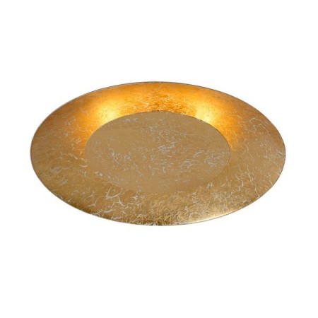 Lucide 79177/12/01 FOSKAL - Lampa sufitowa wpuszczana - 34.5 cm - LED - 1x12W 2700K - Mosiądz