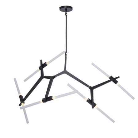 Designerska lampa wisząca STEP STICKS 10xG9 - asymetryczna forma