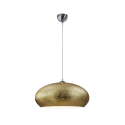 Trio OTTAWA 305700179 - złota, szklana lampa wisząca